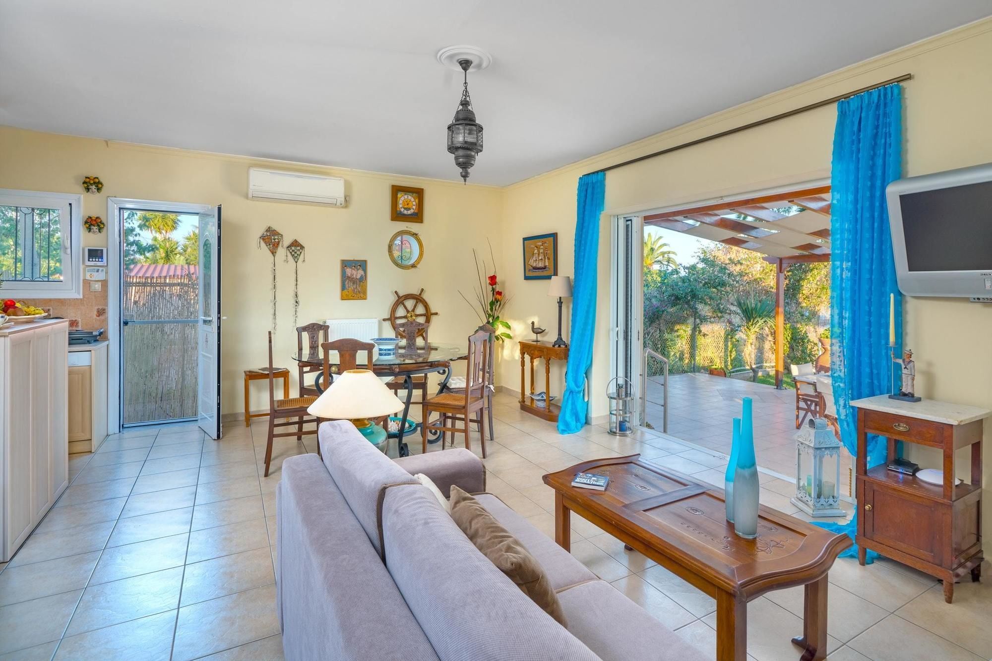 Maria'S Seaside Villa - House With 3 Rooms In Marathon, With Wonderful Esterno foto