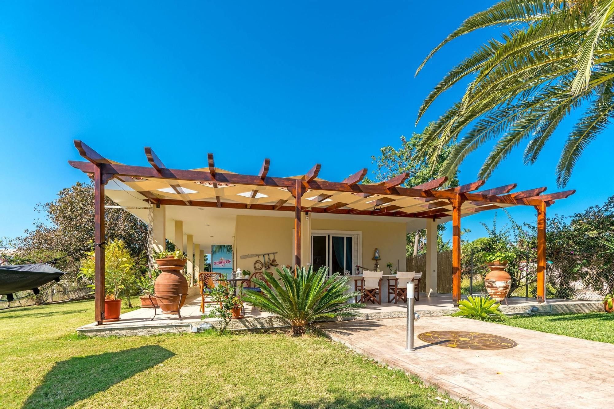Maria'S Seaside Villa - House With 3 Rooms In Marathon, With Wonderful Esterno foto