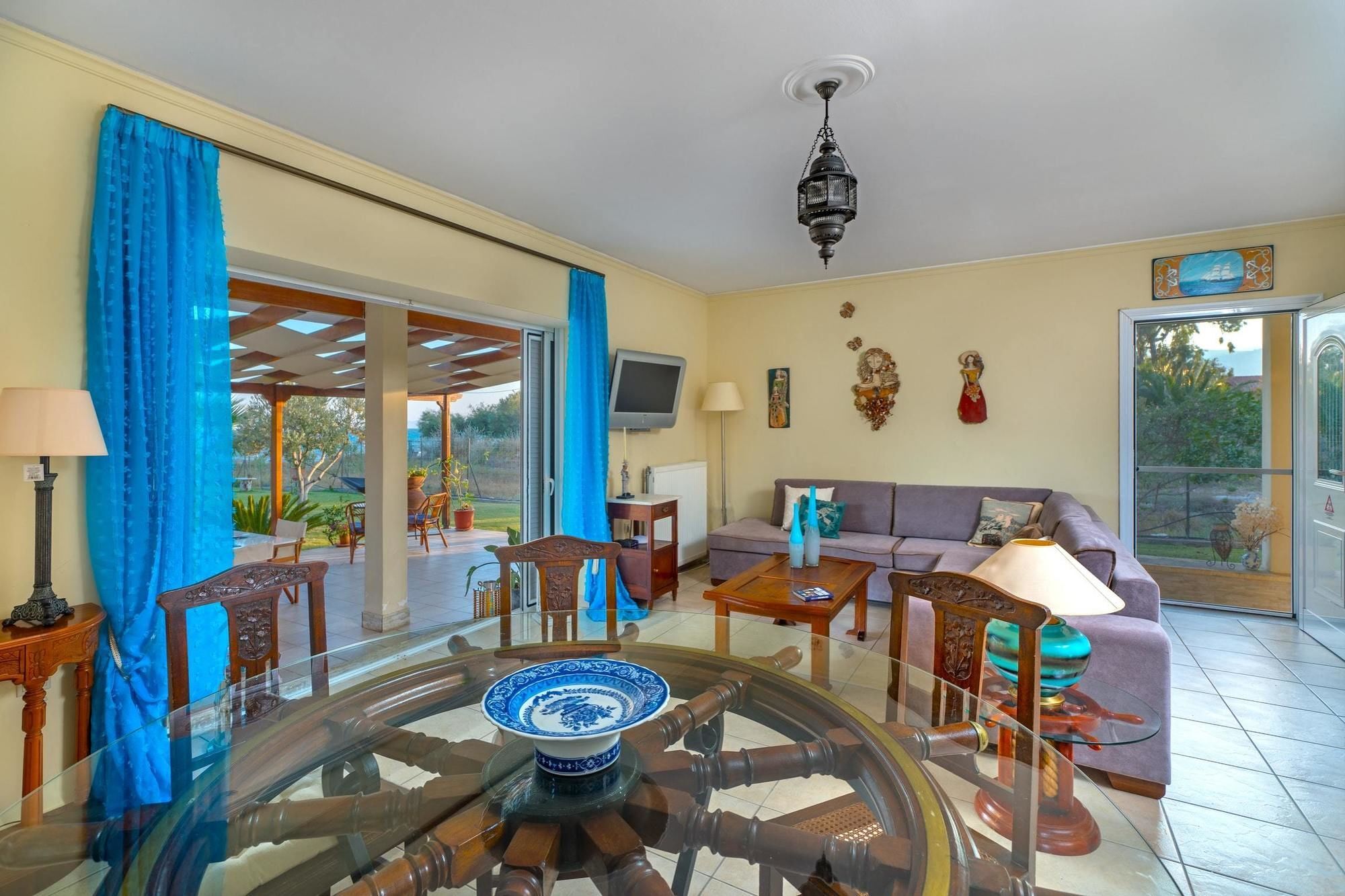 Maria'S Seaside Villa - House With 3 Rooms In Marathon, With Wonderful Esterno foto