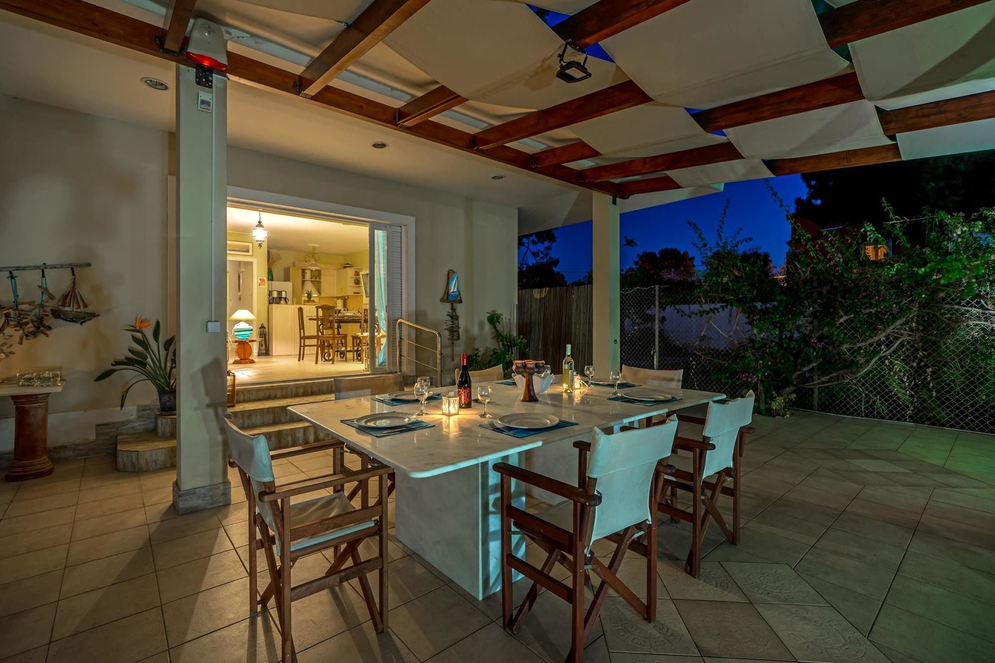 Maria'S Seaside Villa - House With 3 Rooms In Marathon, With Wonderful Esterno foto