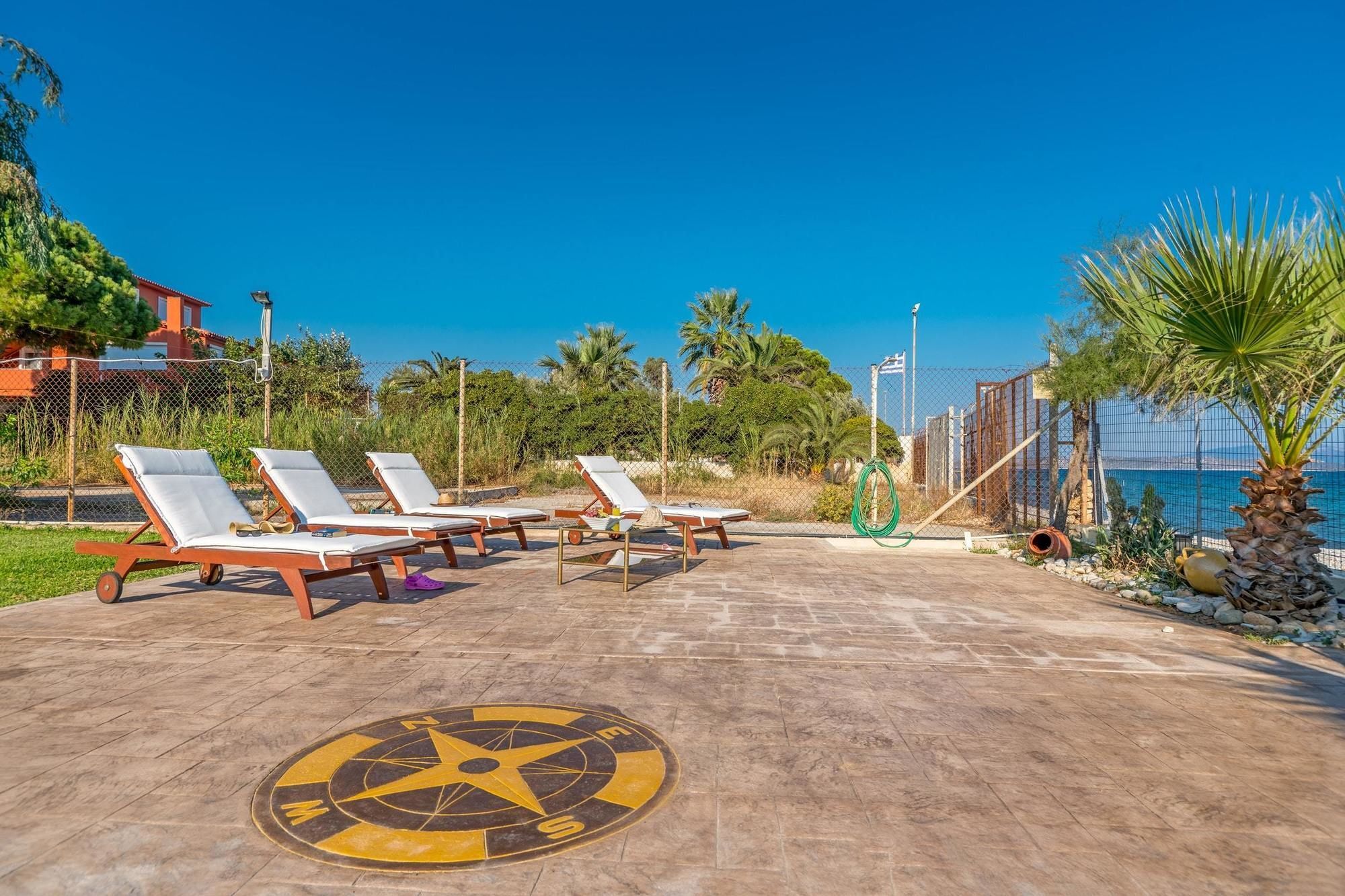 Maria'S Seaside Villa - House With 3 Rooms In Marathon, With Wonderful Esterno foto
