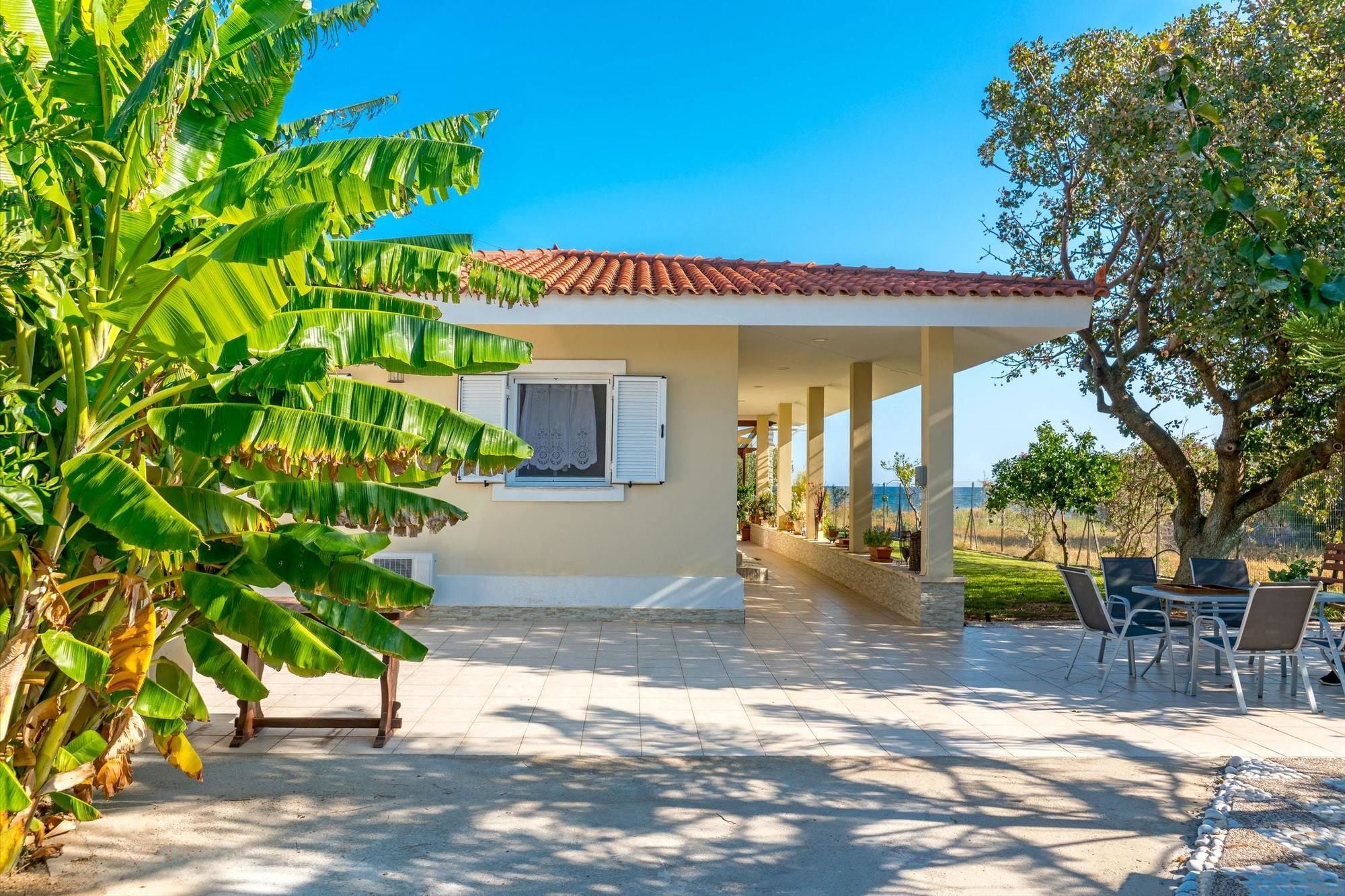 Maria'S Seaside Villa - House With 3 Rooms In Marathon, With Wonderful Esterno foto