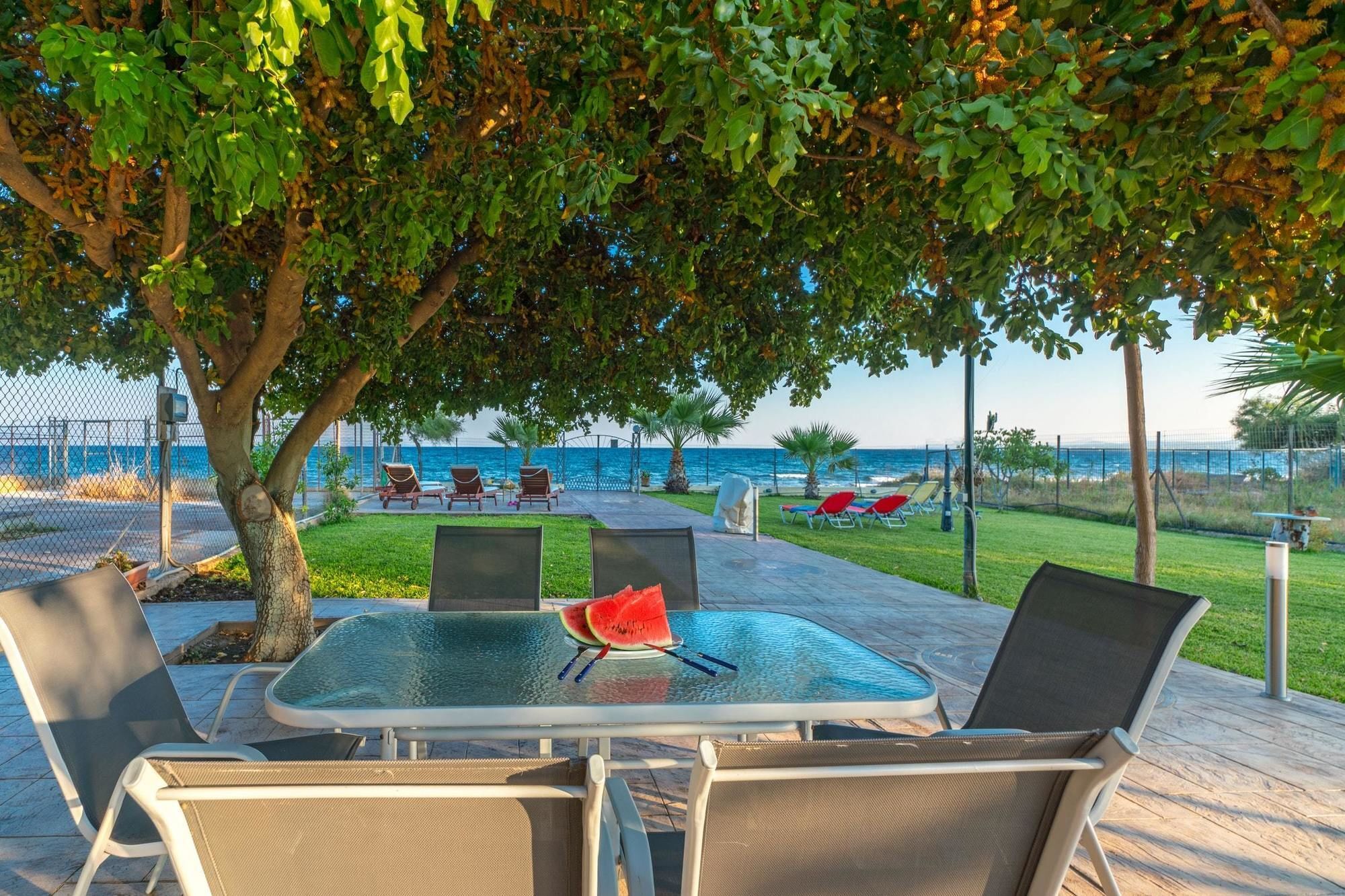 Maria'S Seaside Villa - House With 3 Rooms In Marathon, With Wonderful Esterno foto